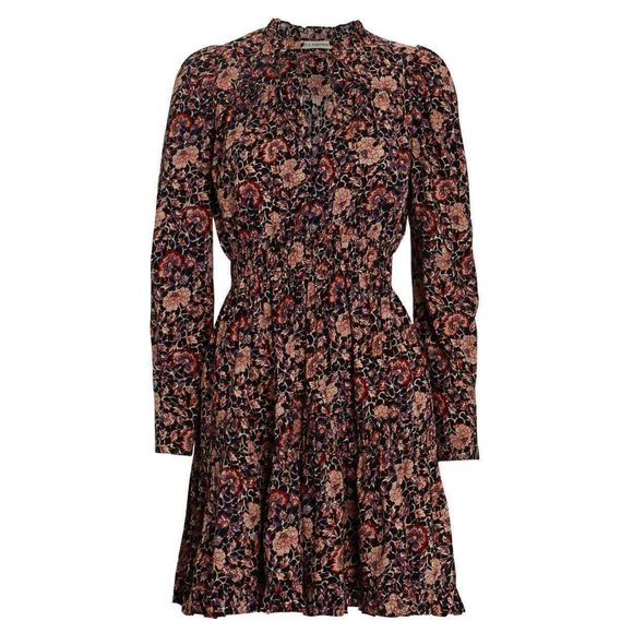 ULLA JOHNSON Liv Floral Mini Dress - Picture 4 of 6